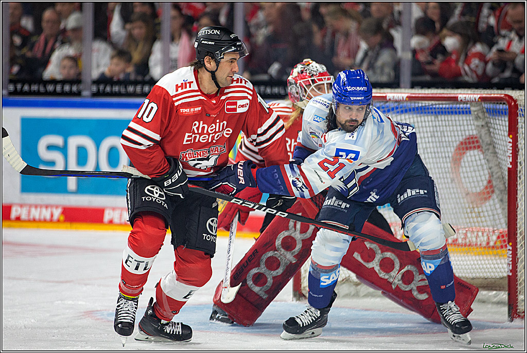 PENNY DEL; Koelner Haie-Adler Mannheim; Koeln, 17.03.2023